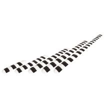 Black/White Premium Rubber Speed Bump Systems
