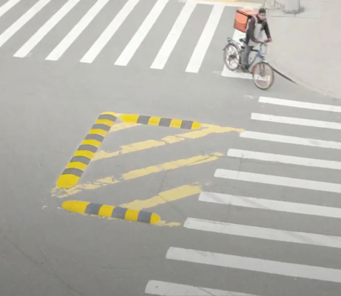 Pedestrian Crossing Sign - - TreeTop Products