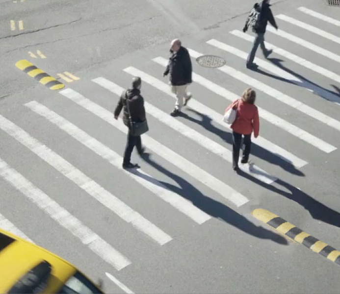 Pedestrian Crossing Sign - - TreeTop Products