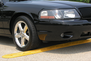 Yellow Rubber Speed Bump
